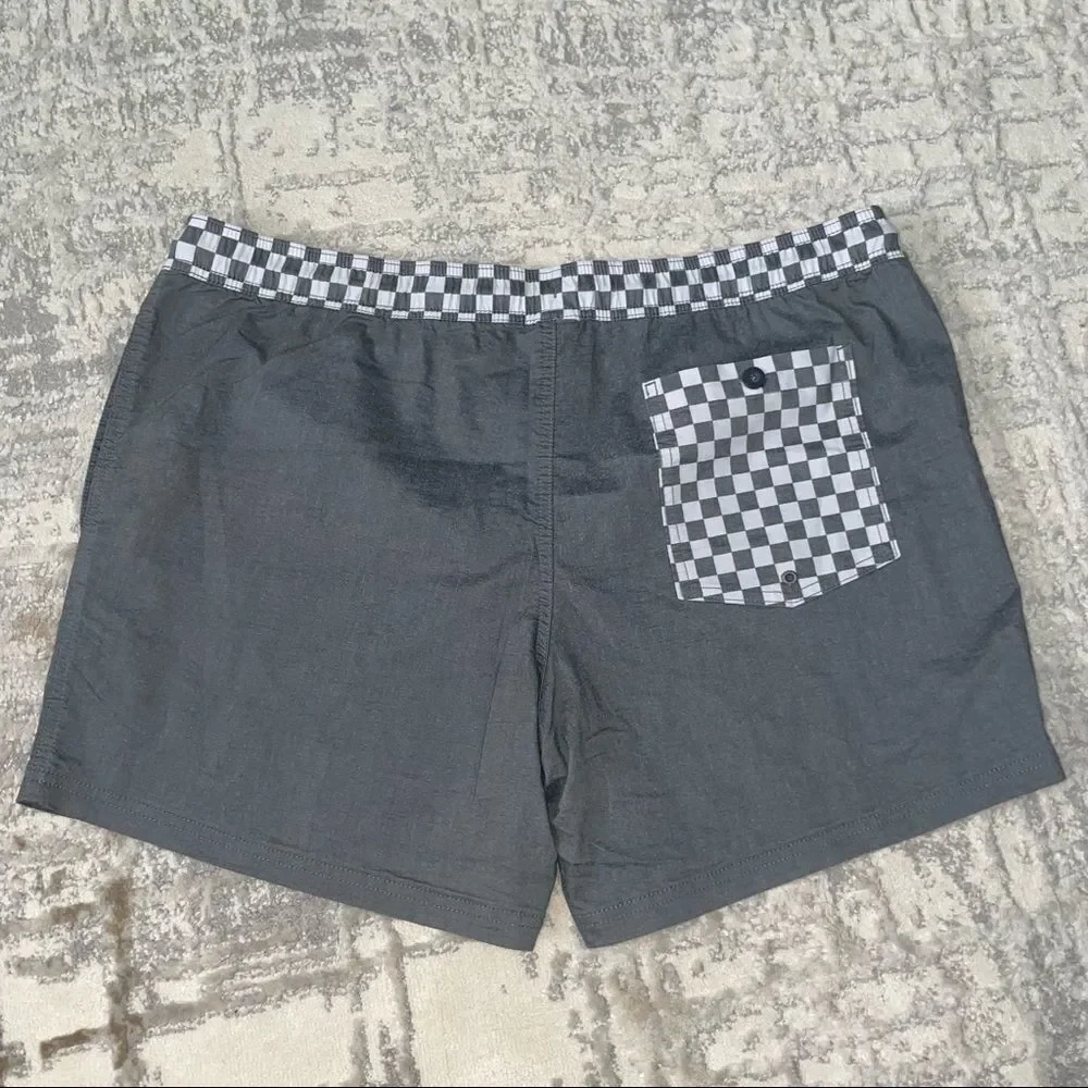 🏷️ 5 for $25 - Original Use: Checkered Swim Trunks